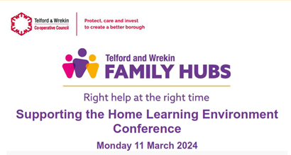 A Family Hubs image to support content relating to Supporting The Home Learning Environment Conference