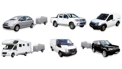 Illustration of vehicles that require an e-permit