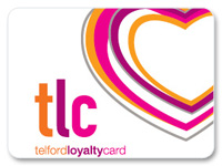 Telford Loyalty card graphic