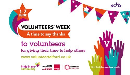 Volunteers week banner