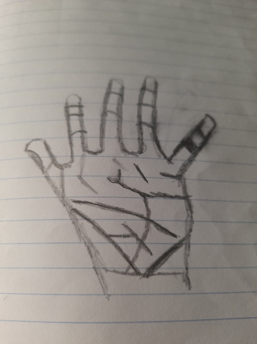 A Hand Sketch Created By A Year 5 Pupiljpg