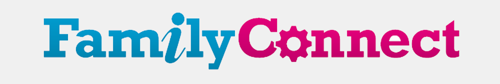 A picture of the Family connect logo. (1)