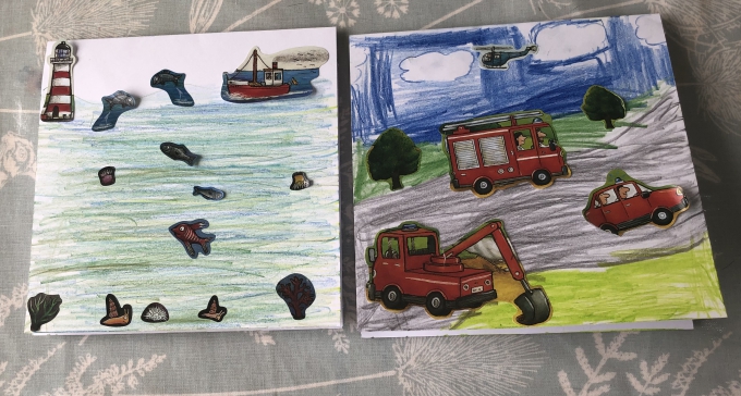 Year 2 Pupil Has Created A Birthday Card And A Welcome Card For Two Other Children