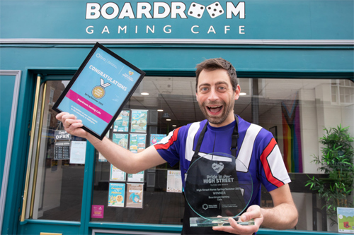 Boardroom gaming café