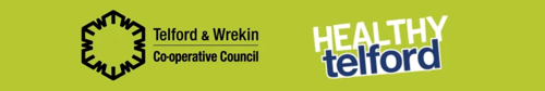 A picture of the Healthy Telford logo.