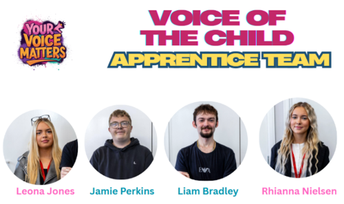 Voice of the Child team