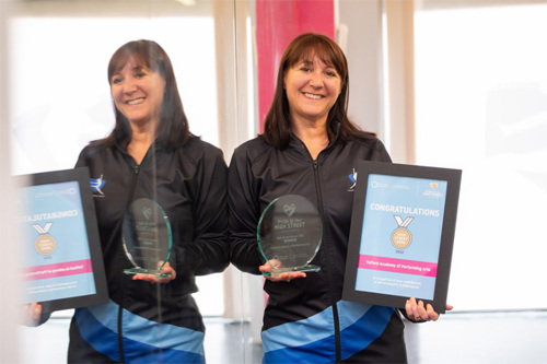 Image of the high street hero winners for 2022.