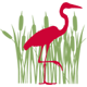 Heron And Reeds