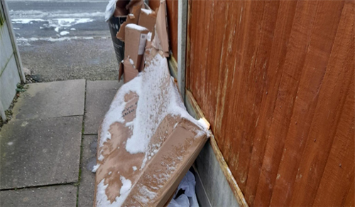 Wantage woodside fly tip