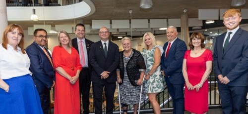 Image of the new cabinet.