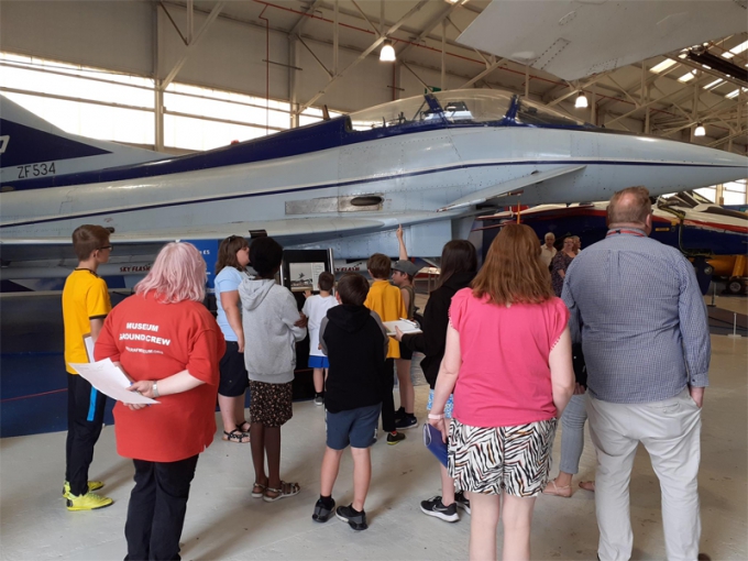 Y6 Takeover Challenge RAF Cosford Trip July 2022 3