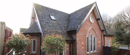An exterior photo of a building