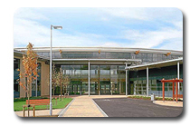 Outside picture of Hadley Library
