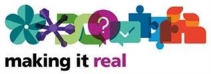 Making it real board graphic