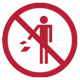 Littering Icon Littering Icon