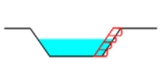 Channel Width Alterations illustration icon