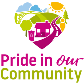 Pride in Our Community logo