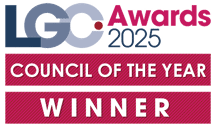 A Illustration of The MJ Awards Local Authority of the Year logo