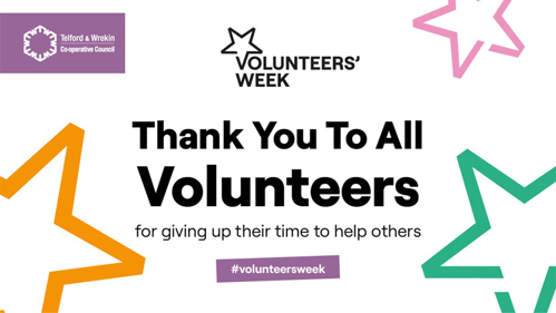 volunteer's week banner
