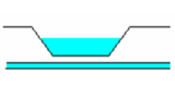 Pipe Crossing (below bed) illustration icon