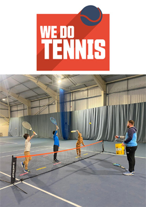 We do tennis coaching session