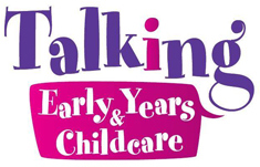 Talking early years and childcare logo