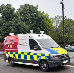 Image of CCTV van.