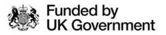 Funded by UK Government logo