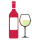 Wine Bottle And Glass
