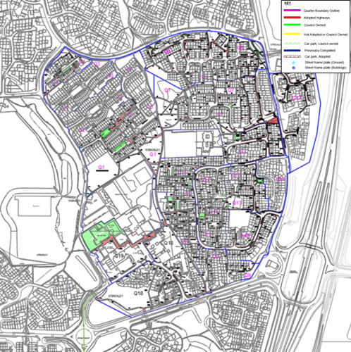 Image of the map of strichley.