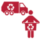 Recycling Truck Icon