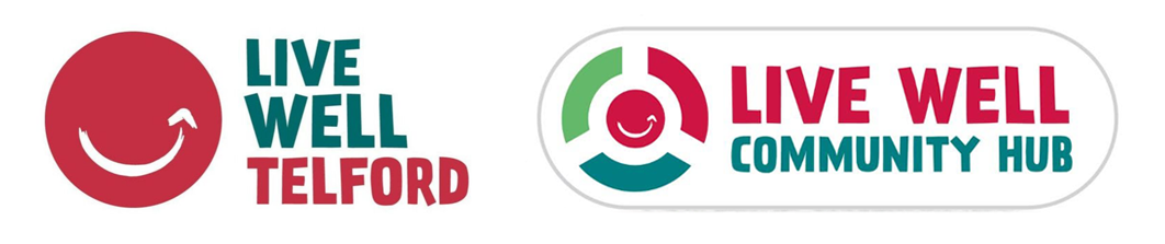 Live Well Telford logo.