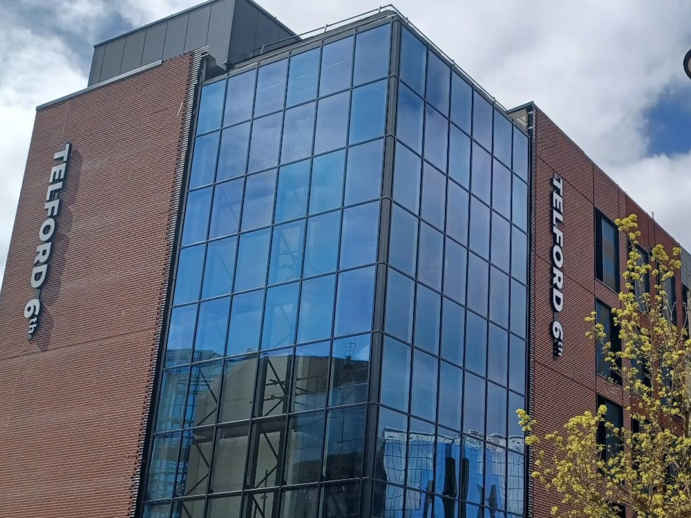 A picture of the new Sixth Form College in Telford.