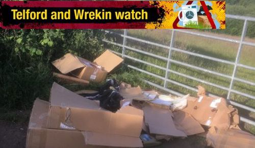 Limekiln lane fly tip