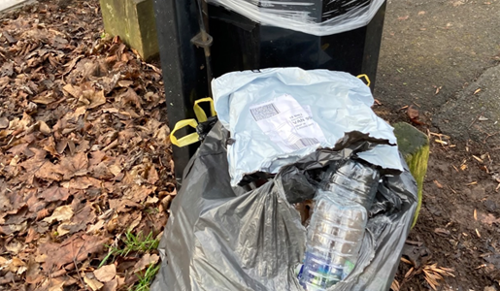 Fly tip - Sutton way sutton hill