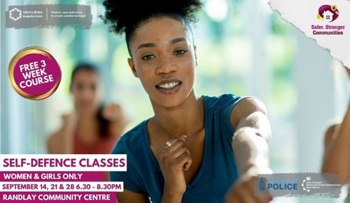 Free self-defence classes for women and girls in Randlay