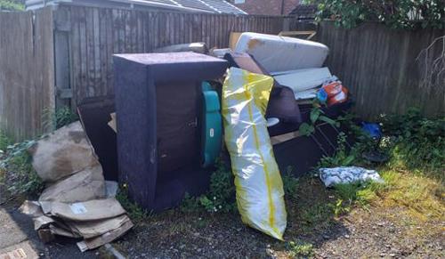 Sandway, Ketley Flytip