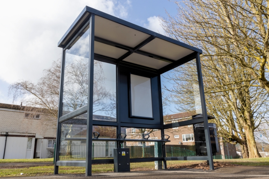 Illustrated Bus Stop
