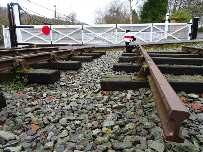 Grade II Listed, Level Crossing Gates Dated C.1862 In Jackfield On GWR Severn Valley Branch Line