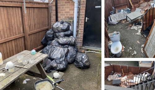 Barber fly tip