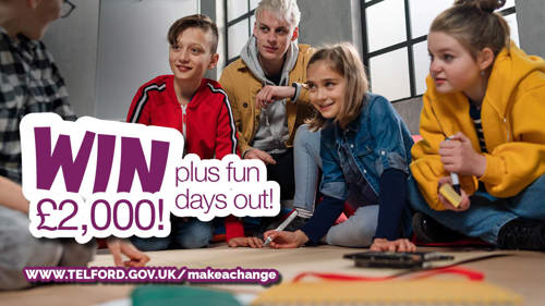 Make a change banner