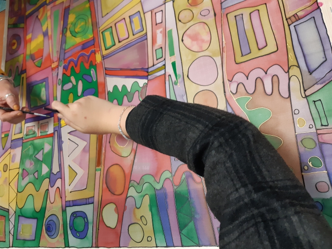 National Takeover Day And Young Person’S Conference October 2021 – Silk Painting Workshop 7
