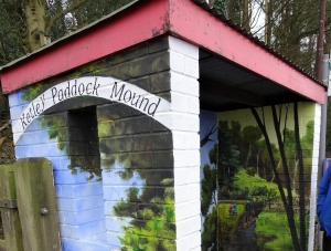 Bus shelter in Ketley