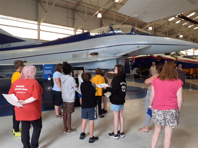Y6 Takeover Challenge RAF Cosford trip July 2022
