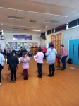 A joint cluster music event where young people had a go at playing the ukulele, flute and samba band instruments with a mini performance at the end of the workshop, held in February 2023