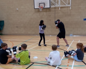 A one day interactive Multi Sports Event held during May half term 2023 - A fantastic opportunity where young people could take part in a 1 day multi-sport event involving Basketball, Boxing, Rugby and Tennis.