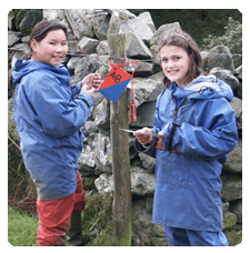children orienteering